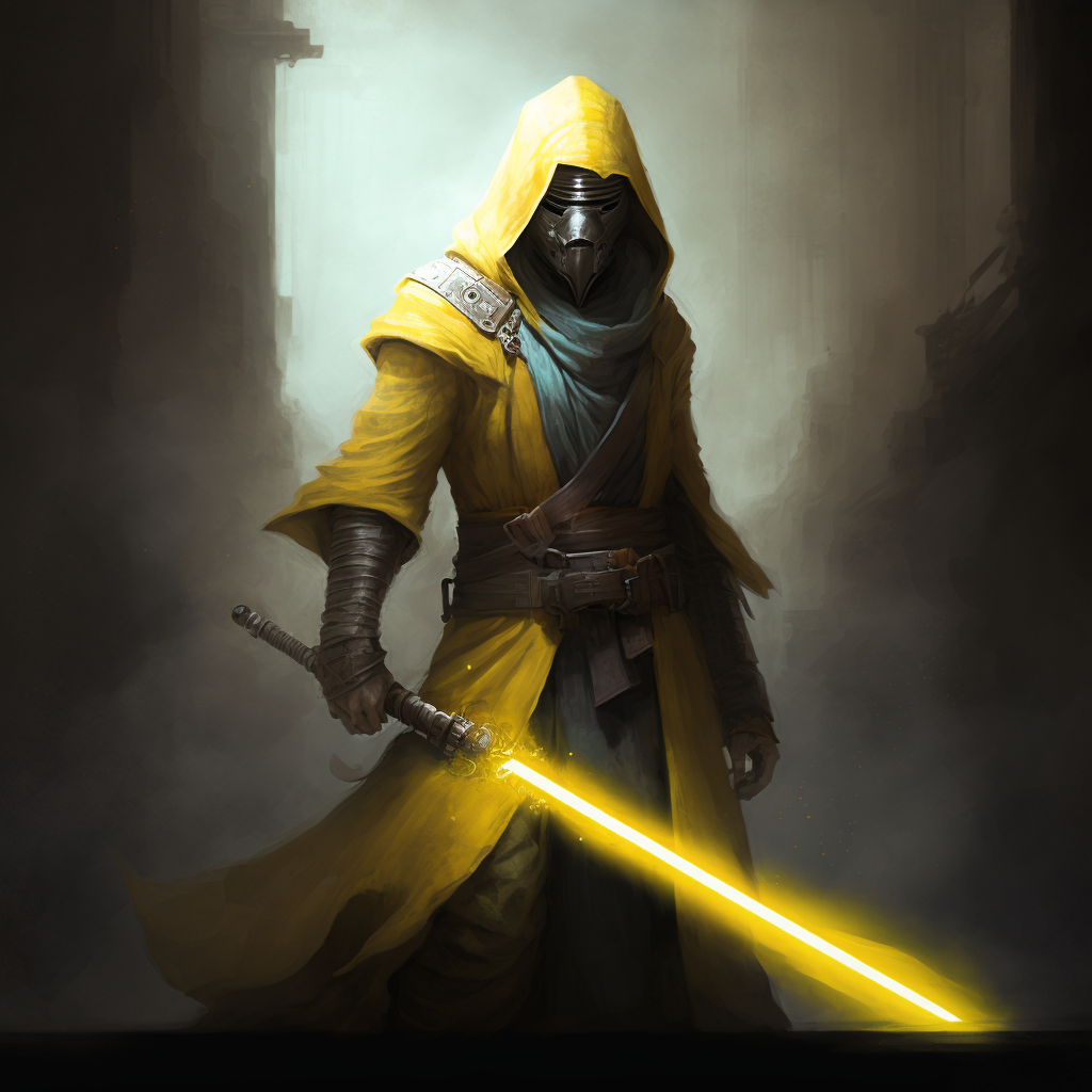 What does a Yellow Lightsaber mean